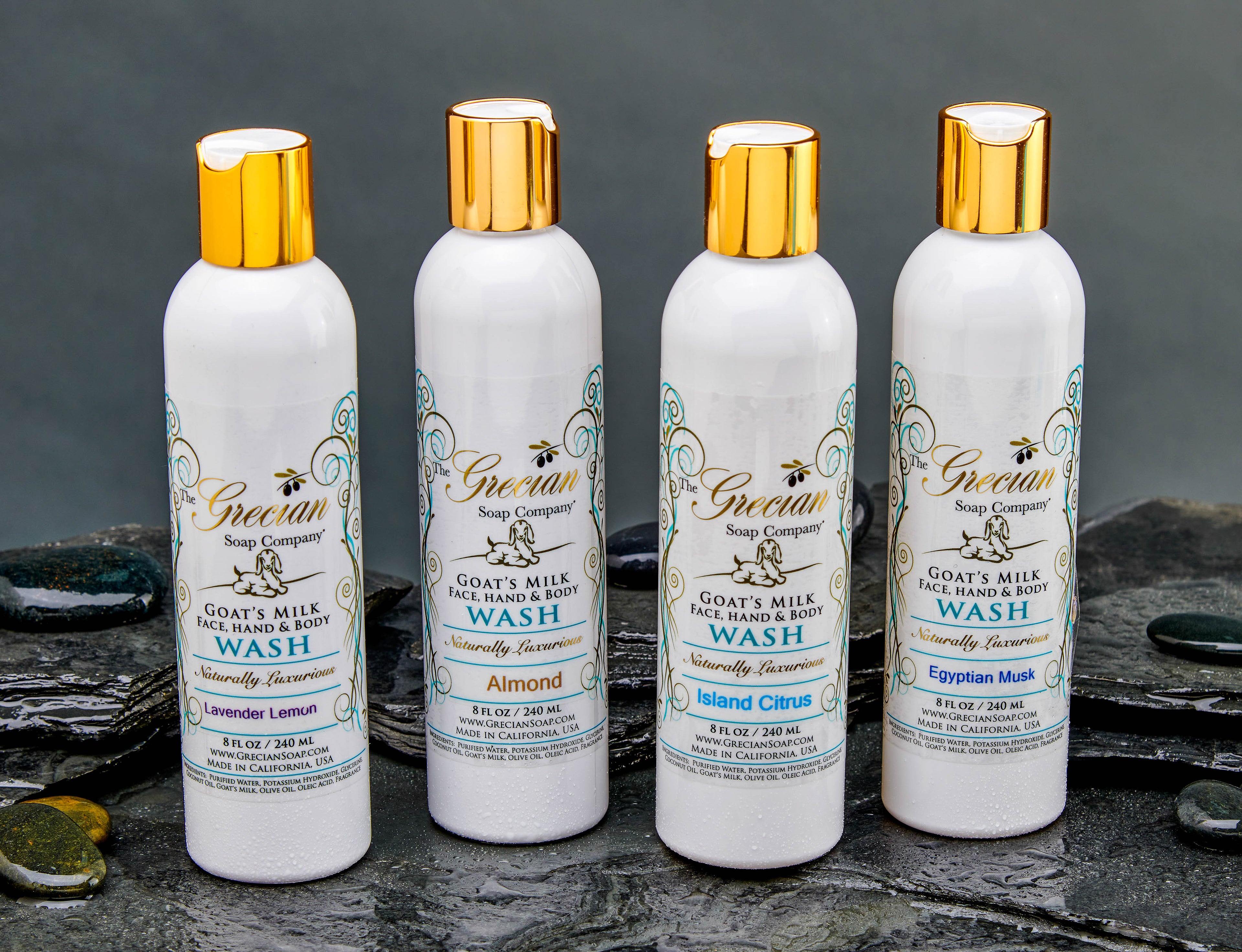 8 oz Goat's Milk Body Wash-Egyptian Musk